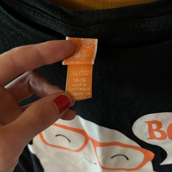 👻BOO t-shirt / image is sparkly / kids xl - Picture 3 of 6
